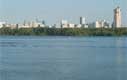Вид Северо-Запада Москвы со Строгинского заливаМосква. Камера SONY A200