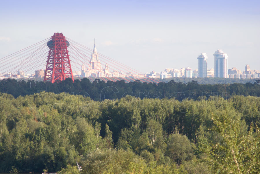 Вид на Юго-Запад Москвы
